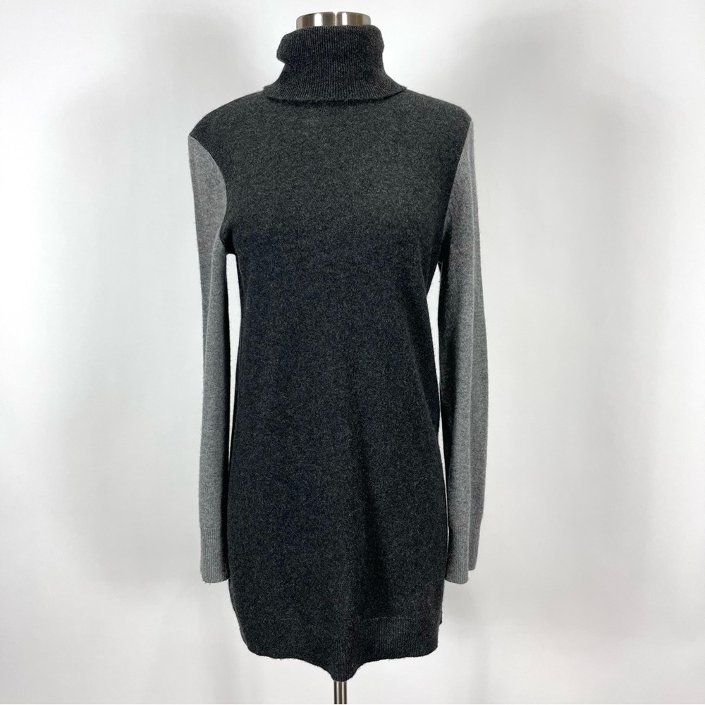 Equipment Femme turtleneck sweater dress cashmere